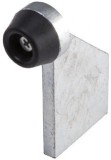 Bara de protectie exterioara poarta culisanta, 100x50 mm, otel galvanizat si cauciuc