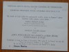 5 invitatii la diverse evenimente adresate lui Octavian si Mia Groza, anii70