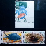 Noua Zeelanda 1979 fauna marina pești. Scafandru i serie neștampilata