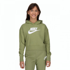 Hanorac Nike G NSW CLUB FT CROP HOODIE HBR