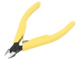 Clești laterali de precizie LINDSTR&Ouml;M ESD 110mm, oțel aliat, tăiere cu fatetare, v&acirc;rf oval