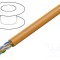 Cablu U/UTP 4x2x23AWG CCA PVC portocalie 305m LANBERG CPR: Fca