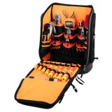 Rucsac electrician echipat cu 31 piese izolate, 20L, NEO TOOLS