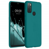 Cumpara ieftin Husa pentru Alcatel 3L (2021), Silicon, Verde, 54467.57, Carcasa