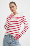 Morgan pulover MTERA femei, culoarea bej, light, MTERA