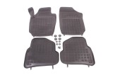 Set covorase auto din cauciuc VW POLO (6R), 08.2009-12.2017, presuri tip tavita marca Rezaw Plast 200110; 4 buc.