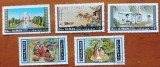 ajman-&#039;&#039;PICTURI- Tajmahal-indiai&#039;&#039;-SET-5val.-stampilate
