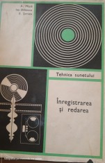 Tehnica sunetului Inregistrarea si redarea - A. Misca