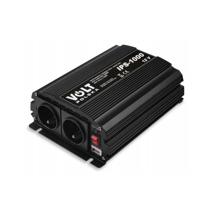 Invertor 12Vdc-230Vac 750W+USB 3IPS100012