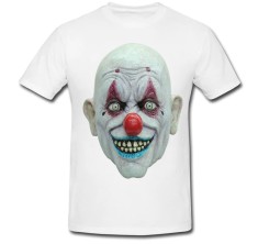 Tricou &amp;quot; Scary clown face &amp;quot; foto