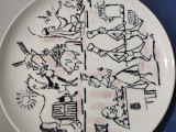 Farfurie decorativa din portelan, Koninklije Goedewaagen Olanda