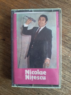 Caseta Nicolae Nitescu , originala Electrecord / CJP foto