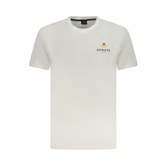 Armati Di Mare Tricou barbati din bumbac cu logo, alb, S