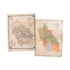 Două hărți ale județului Buzău, 1914-1924 - D