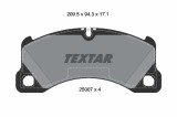 TEXTAR 2500701 set placute frana,frana disc