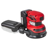 Slefuitor orbital Raider Pro 125 mm cu viteza variabila si acumulator 2Ah