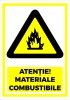 Semn pentru material combustibil