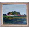 Pictura Peisaj rural, Peisaje, Ulei, Realism