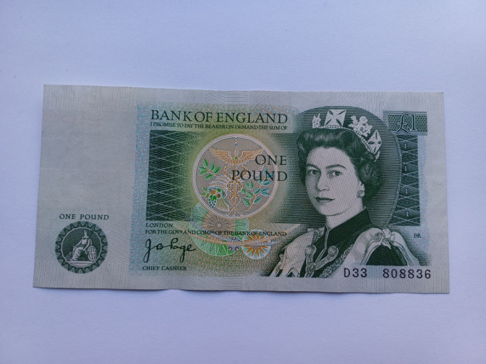 Anglia -1 Pound 1981-1984