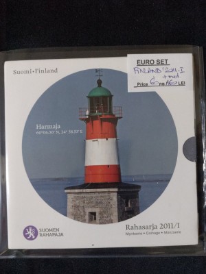 Finlanda 2011 - Set complet de euro bancar de la 1 cent la 2 euro + medal foto