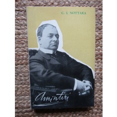 C. I. Nottara - Amintiri