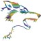 Sticker Wolf , Autocolant Auto Premium din Folie Oracal Smart Vinyl