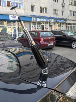 Antena CB PNI LED 850 rabatabila 85 cm 300 Watt ilumineaza in timpul emisiei foto