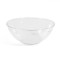 Bol Plastic, Model Flori, Transparent, Diametru 20cm, &Icirc;nălțime 8cm