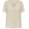Tricou cu maneca scurta pentru femei JDY Jdydivya S S Top Wvn Noos, bej, S - OUTLET