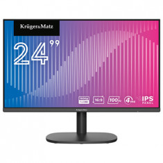 Monitor IPS E-LED Full HD Kruger&Matz, 24 inch, 100Hz, 4ms