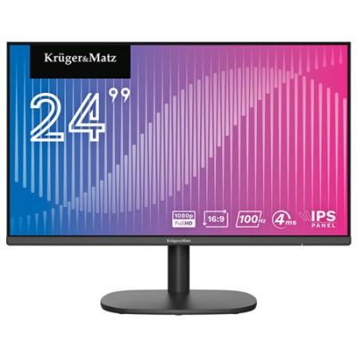 MONITOR IPS E-LED 100HZ 4MS 24 INCH KRUGER&amp;amp;MATZ EuroGoods Quality foto