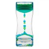 Clepsidră Plastic, Transparent, Lichid Colorat Multicolor, Dimensiuni 5x3x13cm, Oem