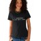 Tricou dama negru - I understand - M
