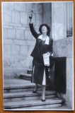 Fotografie originala de Vasile Blendea, Actrita Irina Petrescu cu Luceafarul, 3