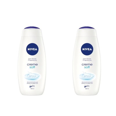 Set 2 x Gel de Dus Nivea Creme Soft, 500 ml foto