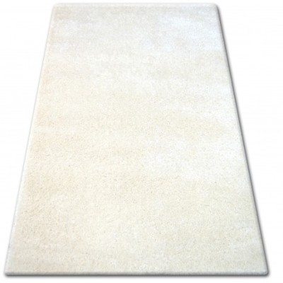 Covor Shaggy Narin P901 crem si alb, 80x150 cm foto