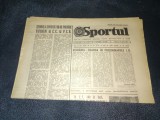 ZIARUL SPORTUL 27 APRILIE 1983