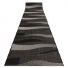 Traversa sisal Floorlux model 20212 negru si argint, 80 cm, Dreptunghi