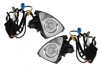 Tweeter LED rotativ cu 64 culori Mercedes C-Class W205 C205 S205 (2014-2018) Performance AutoTuning foto