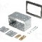Rama adaptoare Porsche, 2 DIN, gri, 4CARMEDIA -