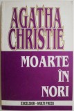 Carte politista Moarte in nori Agatha Christie, carte anticariat stare buna