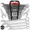 Set 12 chei fixe combinate, 6-22 mm, 12 piese, crom-vanadiu, Verke