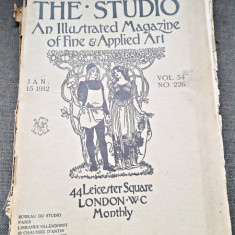 The Studio, an illustrated magazine of fine and applied art vol.54 nr.226/15 ianuarie 1912