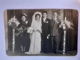 Fotografie tip CP de nuntă din București &icirc;n 1949