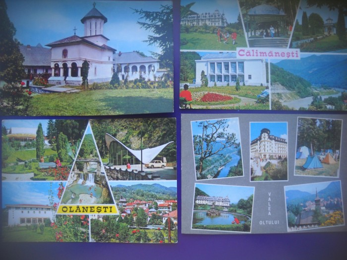 HOPCT LOT 4096-4 CARTI POSTALE-GOVORA/OLANESTI/CALIMANEST-JUD-VALCEA-NECIRCULATE