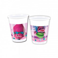 Pahare Trolls Party 200 ml set 8 buc foto