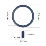 Inel compatibil MagSafe 55mm negru