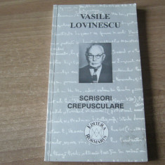 Vasile Lovinescu - Scrisori crepusculare
