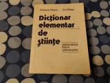 Dicționar elementar de științe