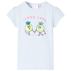 Tricou pentru copii, albastru deschis, 92